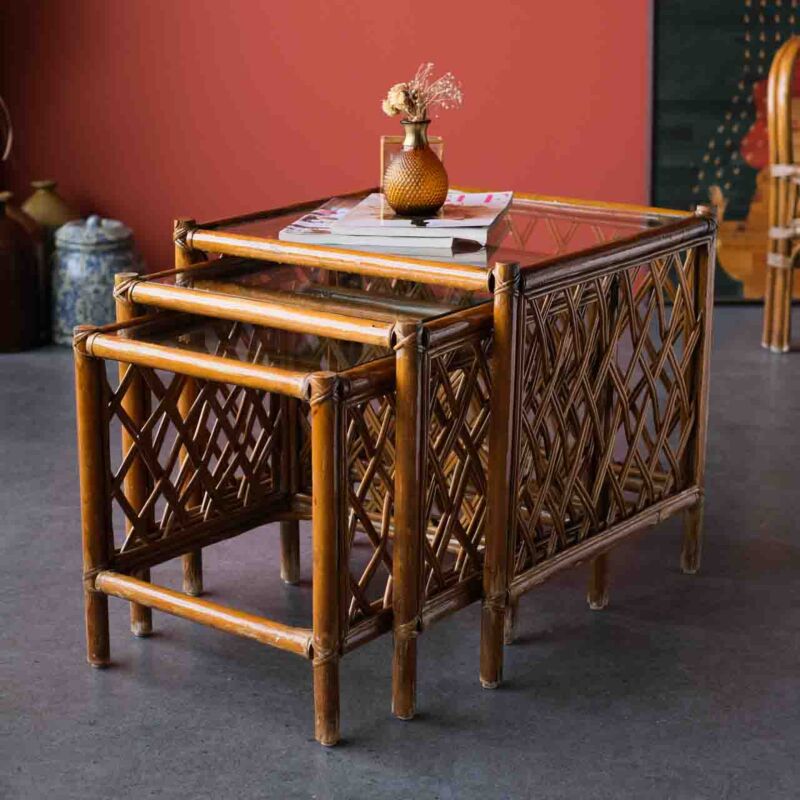 Bambu Zigon Sehpa RUT30