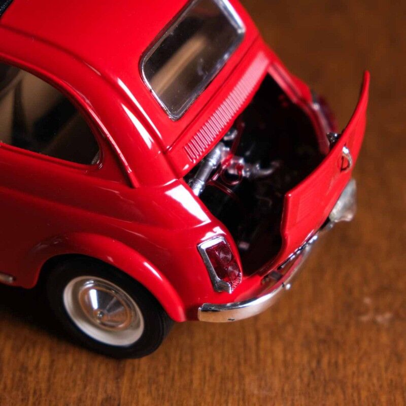 Burago Fiat 500 LOU18