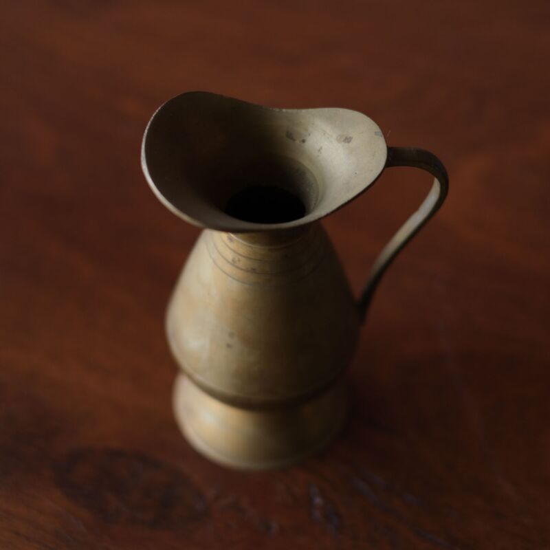 Dekoratif Pirinç Minik Sürahi  VAV76