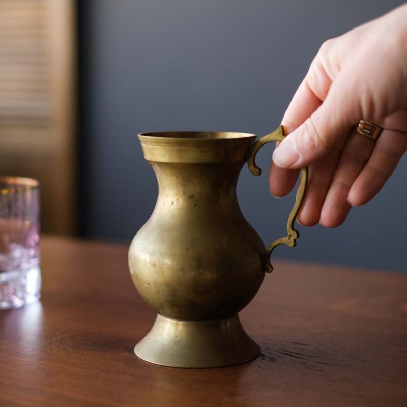 Dekoratif Pirinç Sürahi VAV75