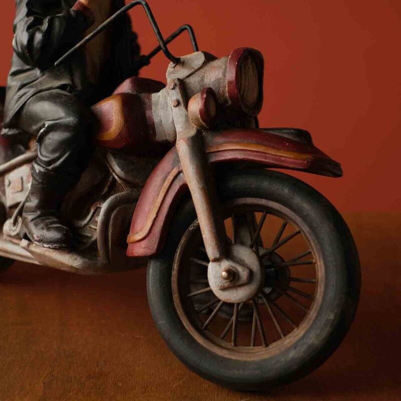 Dekoratif Retro Motorcu YEW76