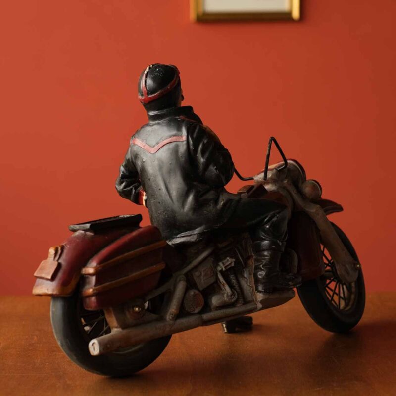 Dekoratif Retro Motorcu YEW76