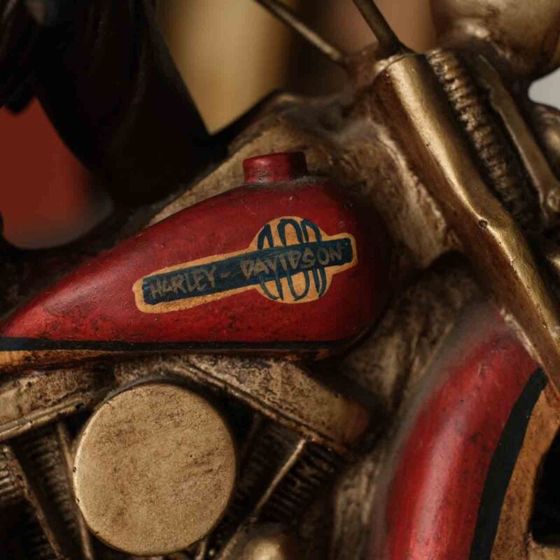 Dekoratif Retro Motorcu YEW77