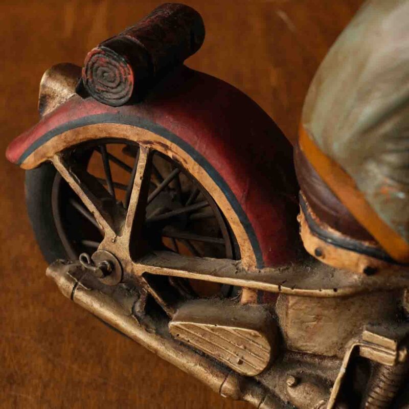 Dekoratif Retro Motorcu YEW77