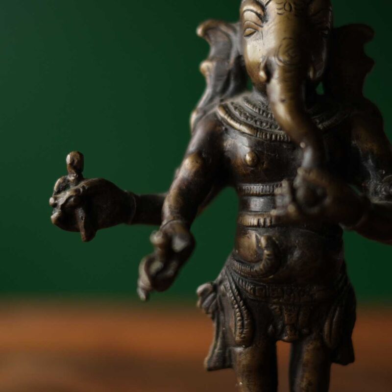 Ganesha Pirinç Heykel FOR76