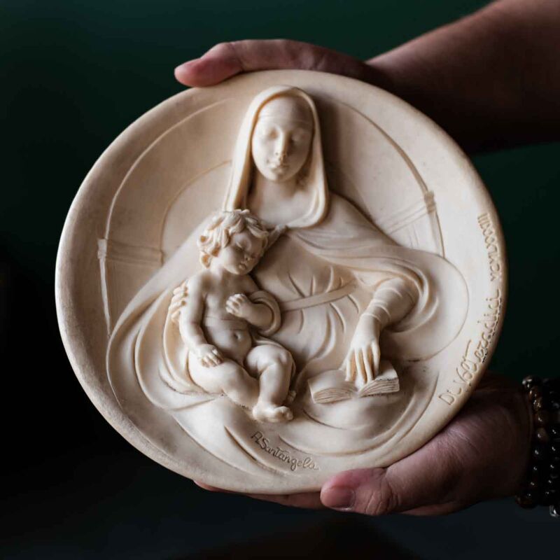 Madonna Saggia Duvar Tabağı BAK81