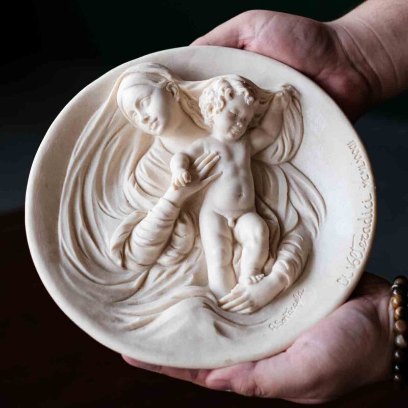 Madonna Saggia Duvar Tabağı BAK82