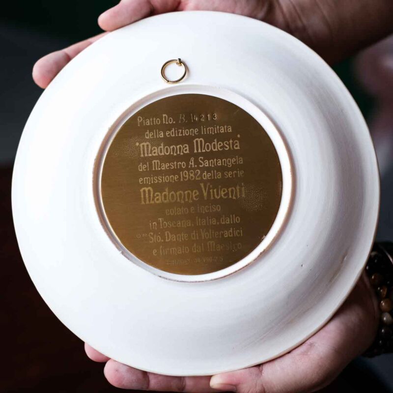 Madonna Saggia Duvar Tabağı BAK82