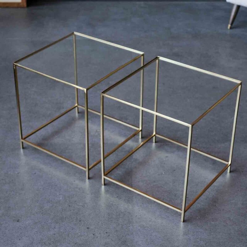 Metal Çift Sehpa MOP18