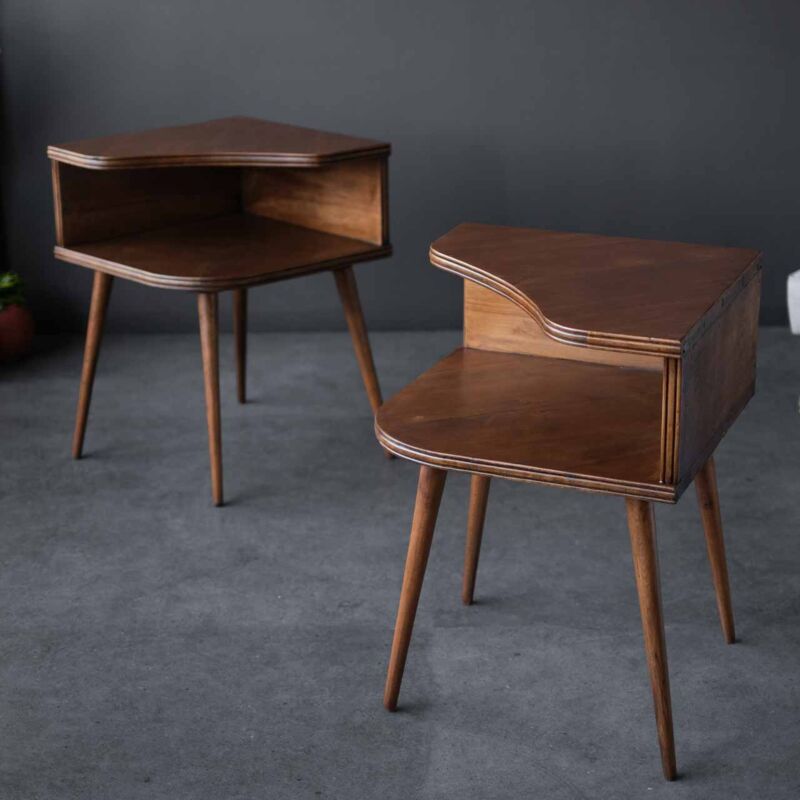 Mid Century Modern Çift Komodin REF6