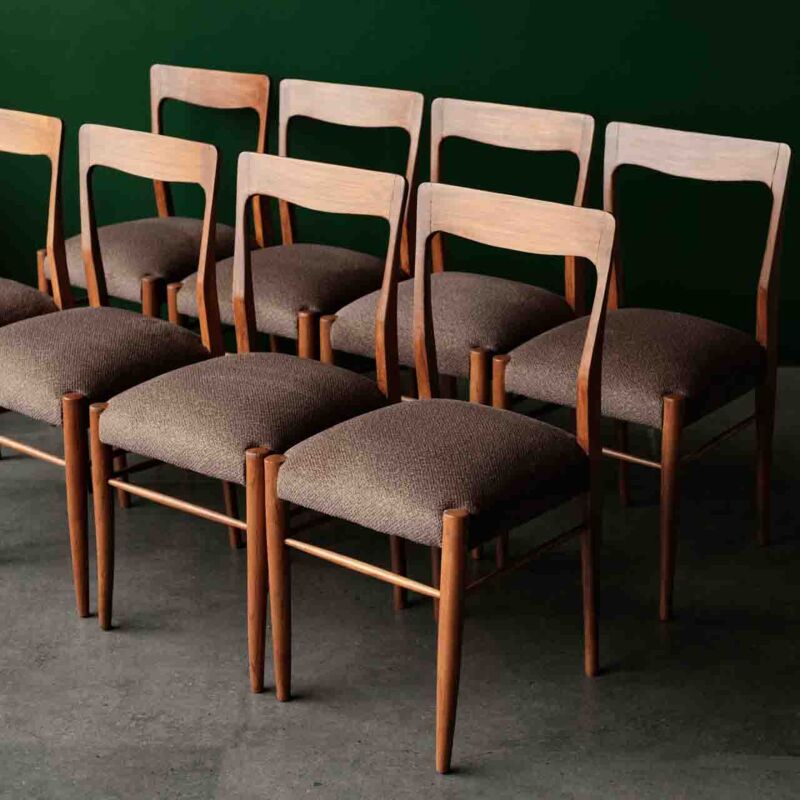 Mid Century Modern Sekizli Sandalye Takımı RAR45
