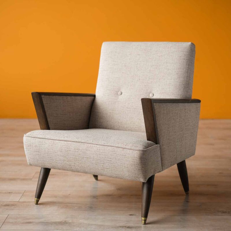 Mid Century Modern Tekli Koltuk CON19