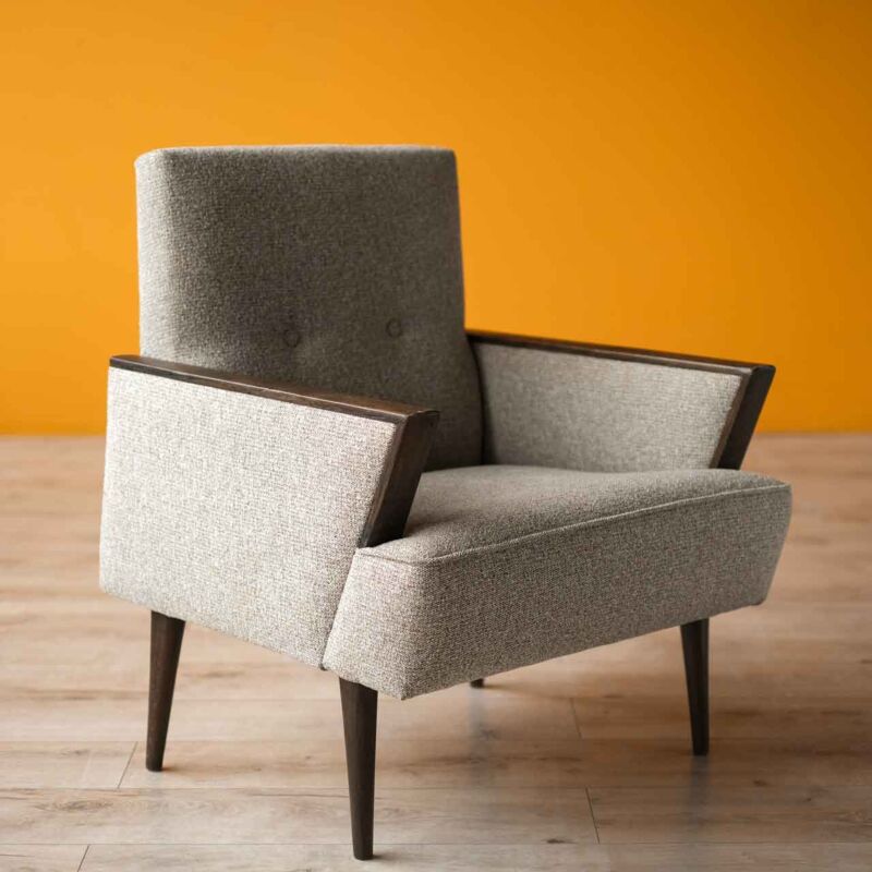 Mid Century Modern Tekli Koltuk CON20