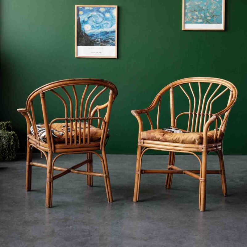 Rattan Çift Sandalye RAR72