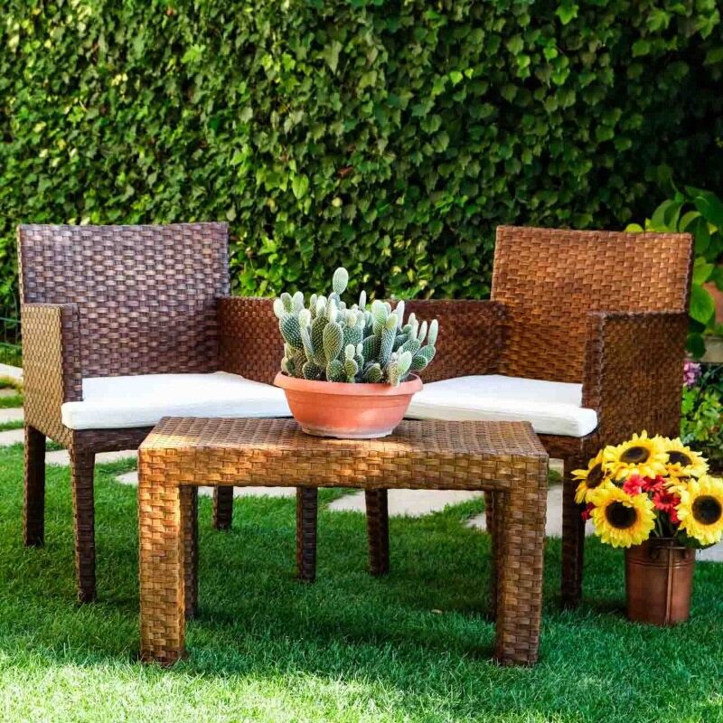 Rattan Bahce Sehpasi N7W
