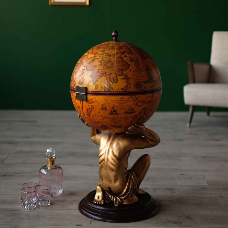 Retro Atlas Küre Bar 1 KUB62 
