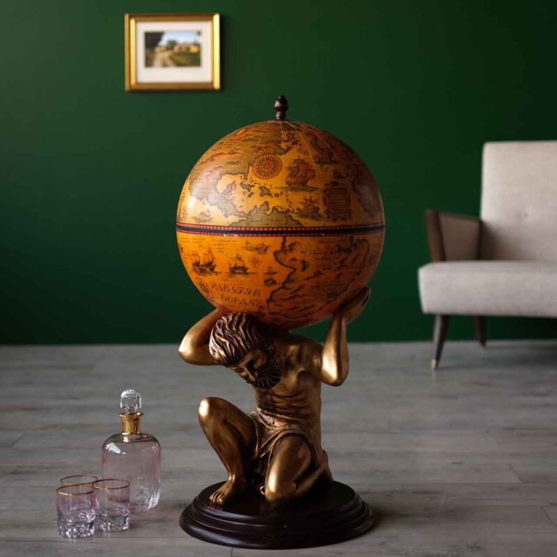 Retro Atlas Küre Bar 1 KUB62 