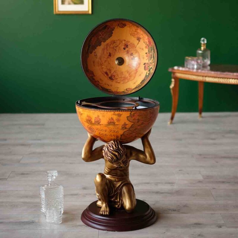 Retro Atlas Küre Bar 2 KUB63