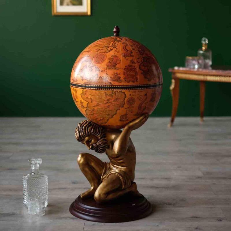 Retro Atlas Küre Bar 2 KUB63
