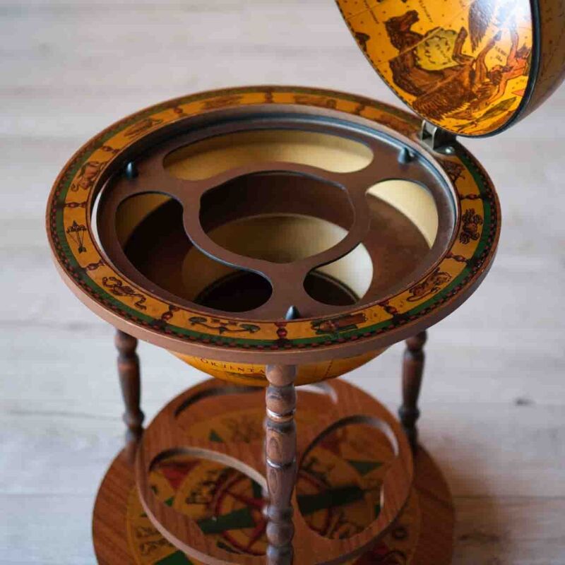 Retro Dünya Küre Bar FOR42