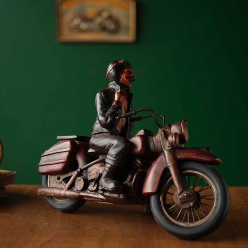 Retro Motorcu Figürü MİT42
