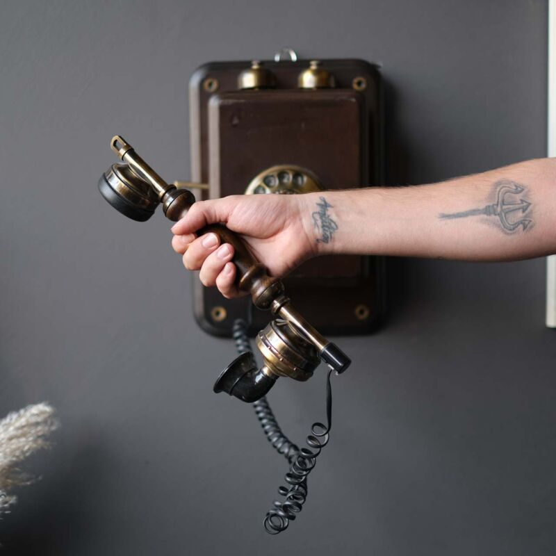 Retro Duvar Telefonu HUR44