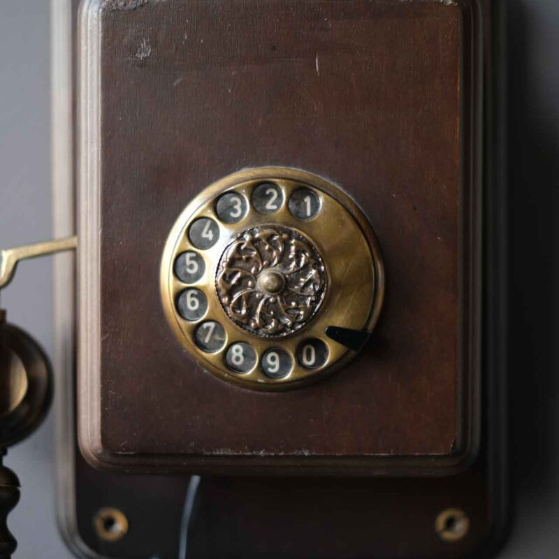 Retro Duvar Telefonu HUR44