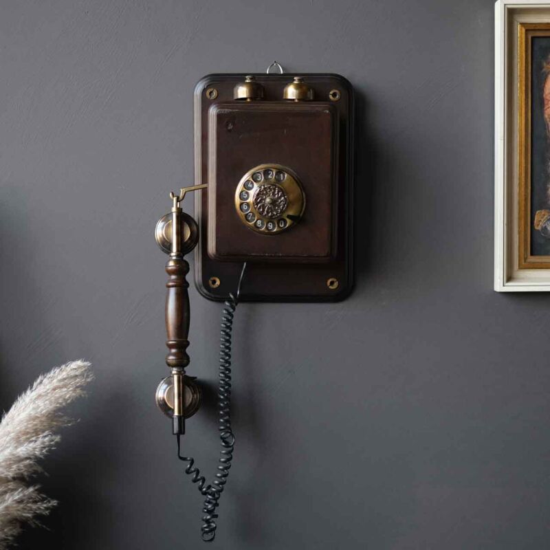 Retro Duvar Telefonu HUR44