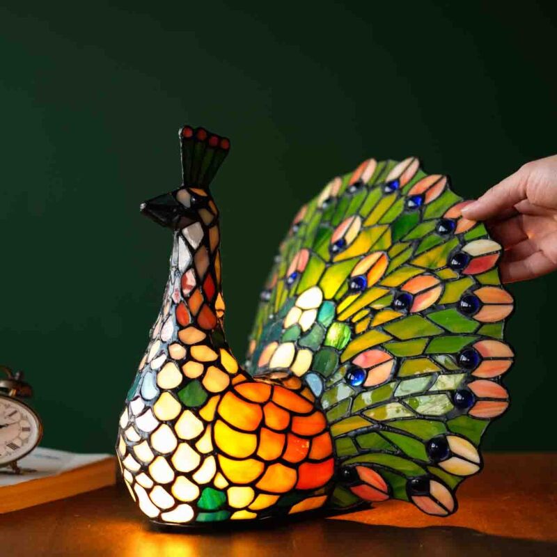 Retro Tiffany Masa Lambası MİT26 