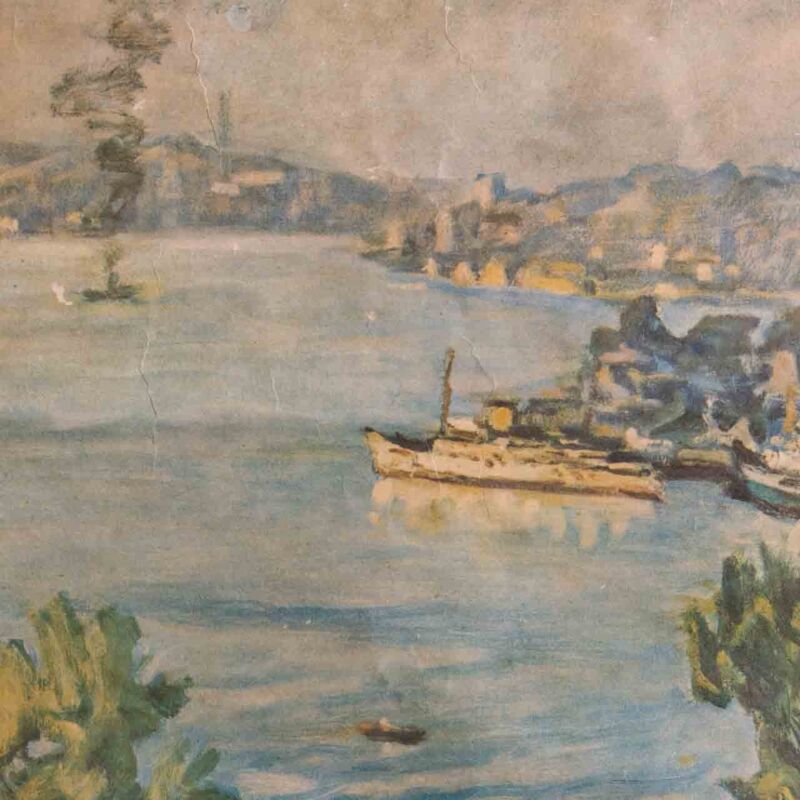 Sulu Boya Tablo Replikasi MEF14
