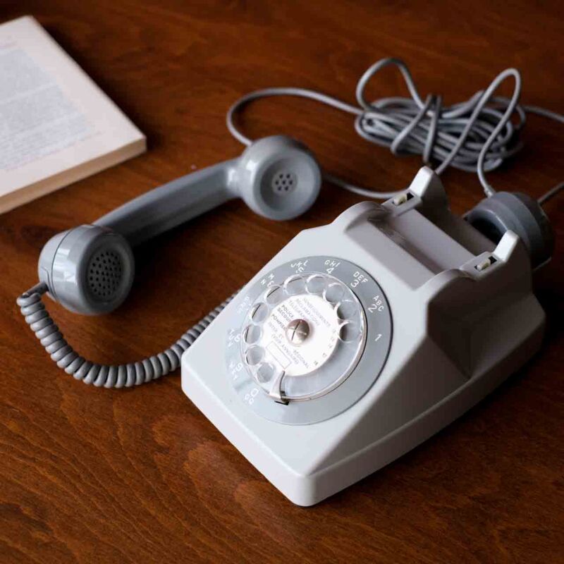 Vintage Çevirmeli Telefon ROM79