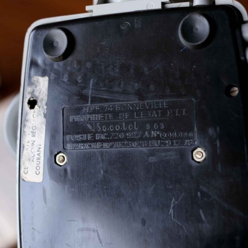 Vintage Çevirmeli Telefon ROM79