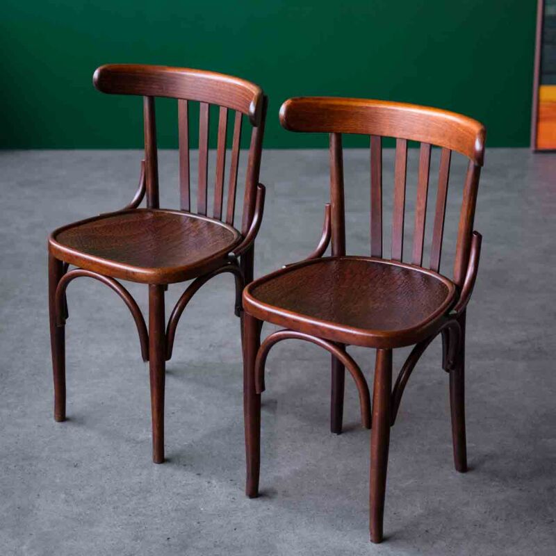 Vintage Çift Thonet Sandalye DAK24