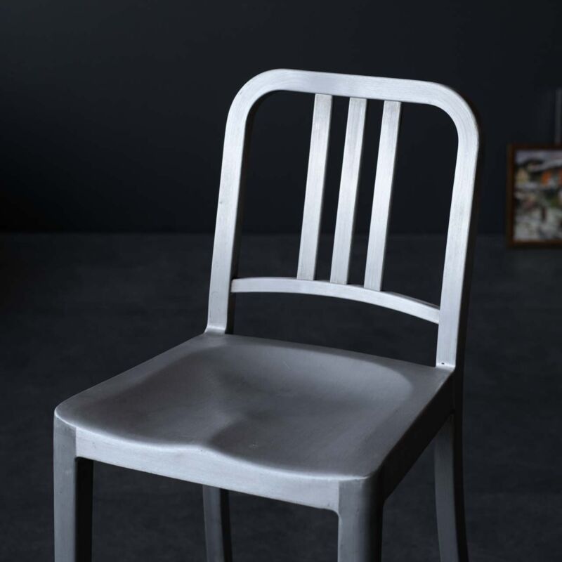 Vintage Emeco 1006 Navy Chair AVA54