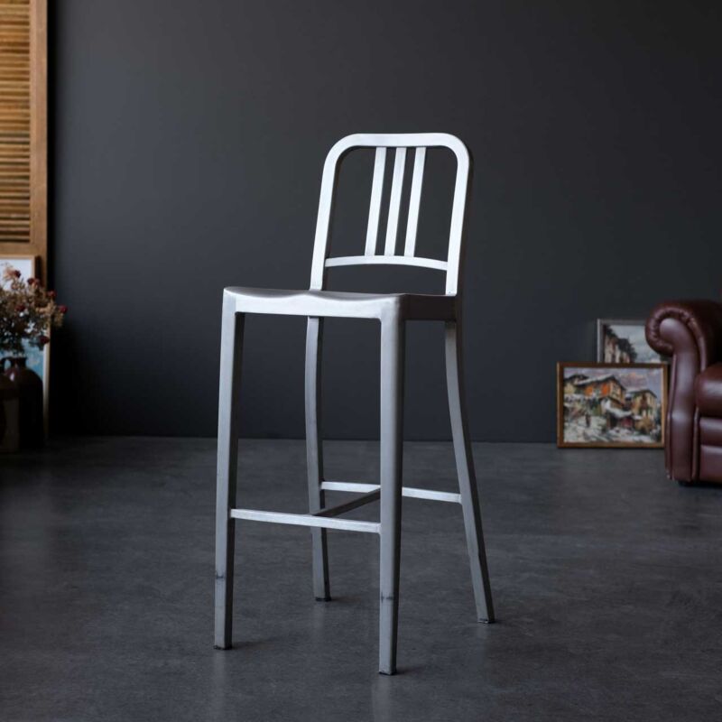Vintage Emeco 1006 Navy Chair AVA54
