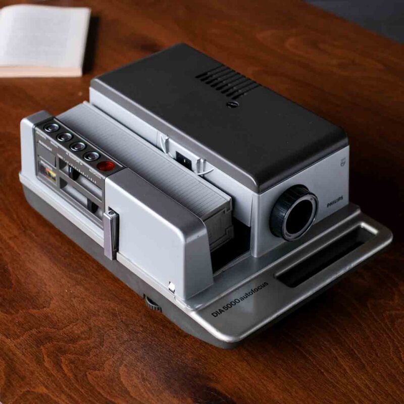 Vintage Philips Dia Makinesi FOV36