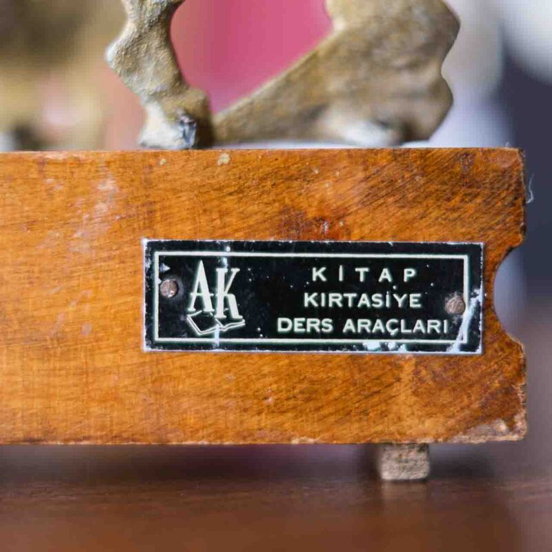 Vintage Pirinç Atatürk Büstü RUT99