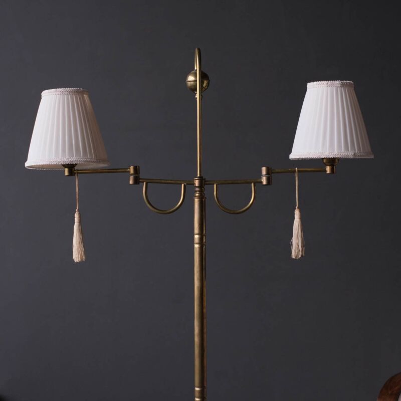 Vintage Pirinç Lambader FOV77 