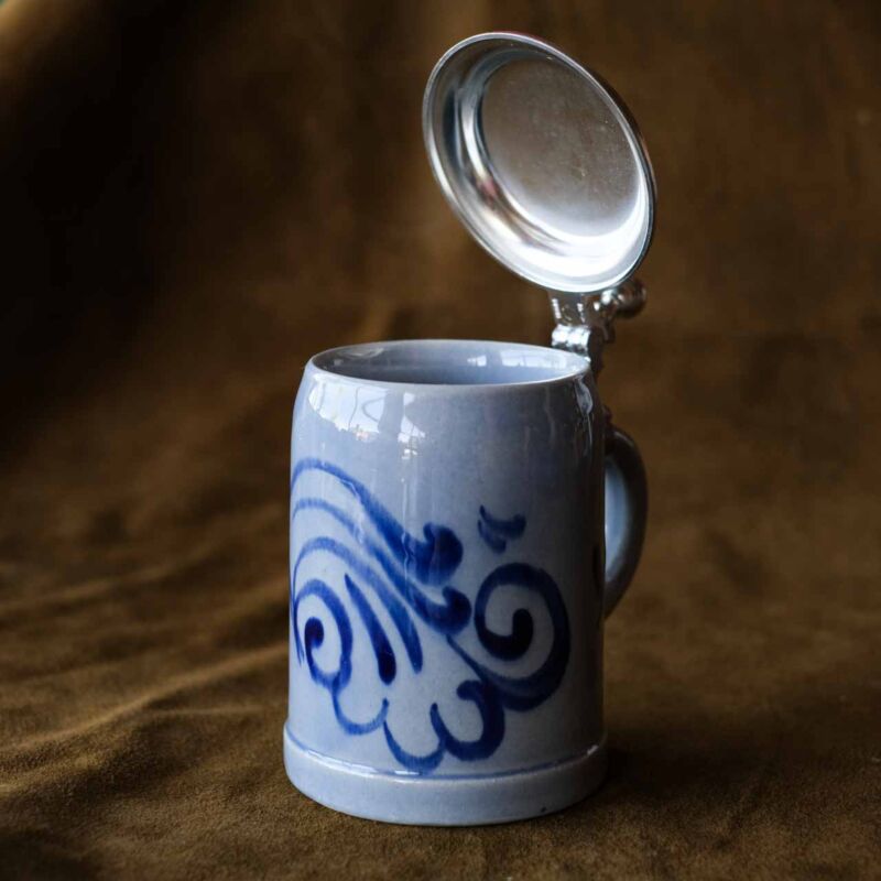Vintage Seramik Bira Bardağı MAN6