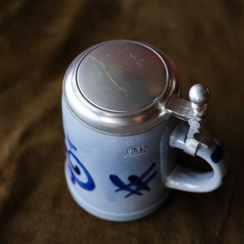 Vintage Seramik Bira Bardağı MAN6