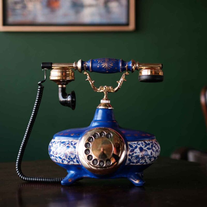 Vintage Seramik Telefon DUT61