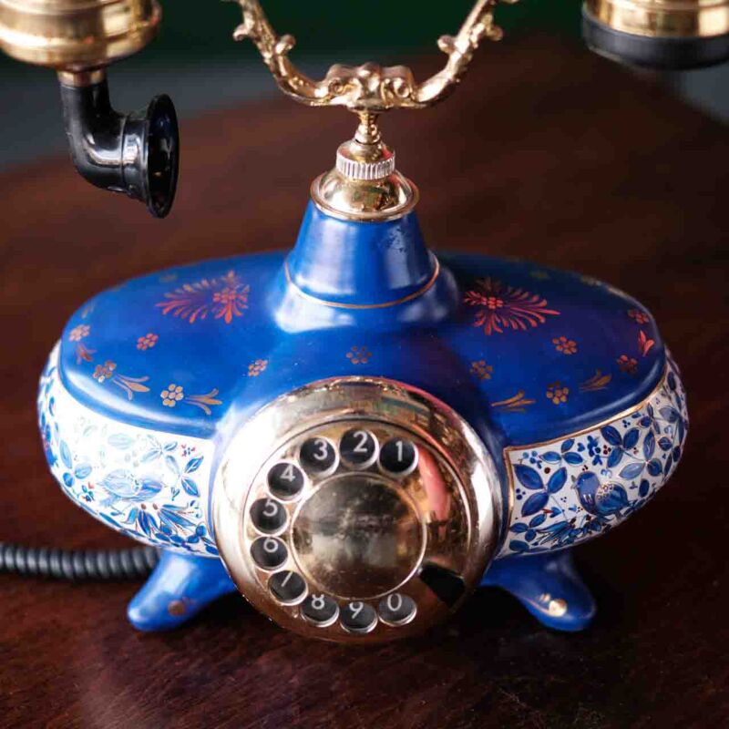 Vintage Seramik Telefon DUT61