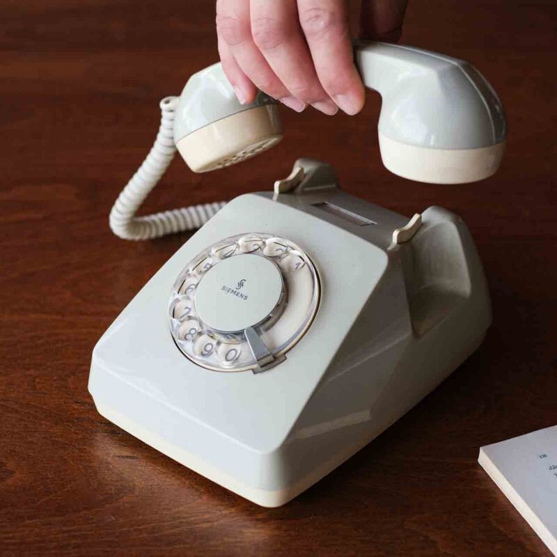 Vintage Siemens Telefon HAF48