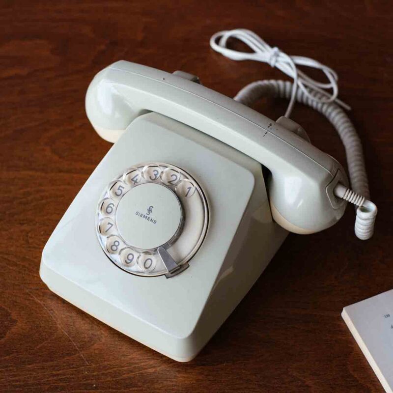 Vintage Siemens Telefon HAF48