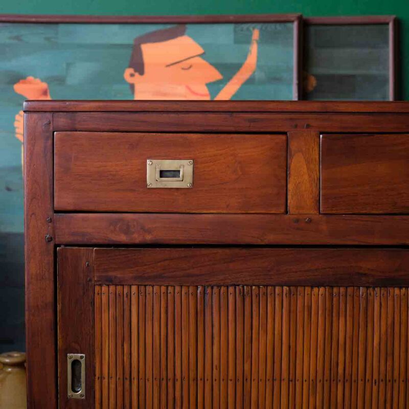 Vintage Sürgülü Konsol MAN14