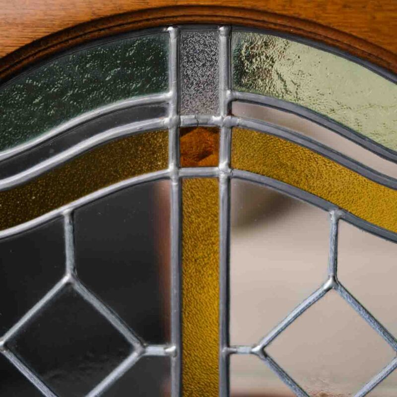 Vintage Vitray Dolap Kapağı ZOP77
