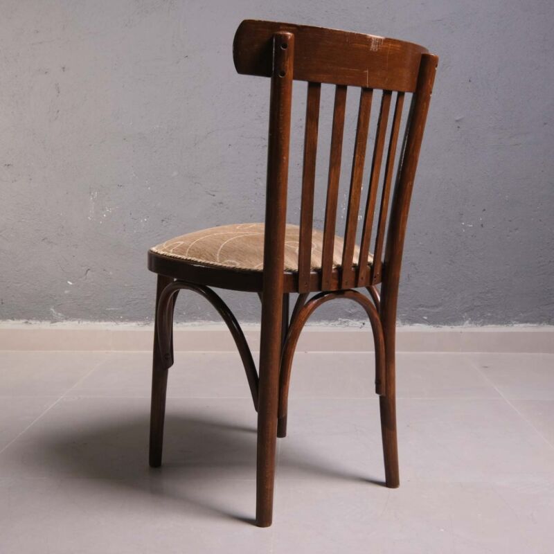Vintage Ahşap Sandalye Takımı (4 adet) NZY