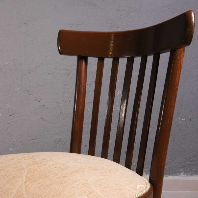 Vintage Ahşap Sandalye Takımı (4 adet) NZY