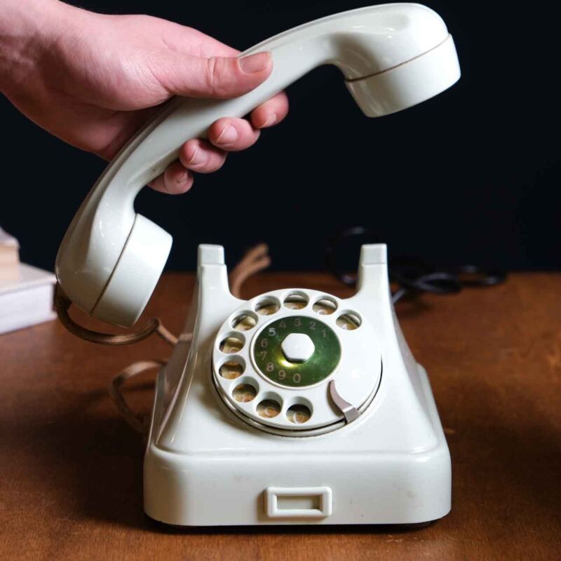 Vintage Bakalit Telefon MAM3
