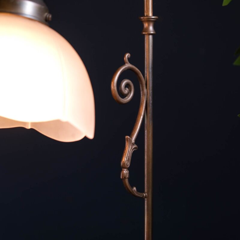 Vintage Bronz Masa Lambası KOZ8